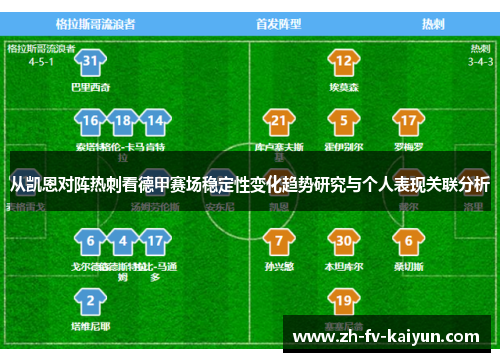 从凯恩对阵热刺看德甲赛场稳定性变化趋势研究与个人表现关联分析